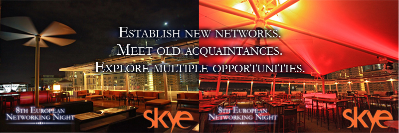8th Eropean Networking Night:Skye Lounge