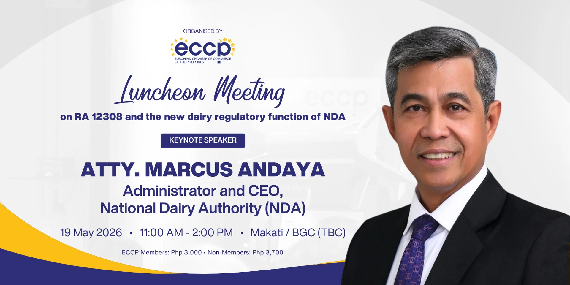 ECCP Luncheon Meeting with NDA