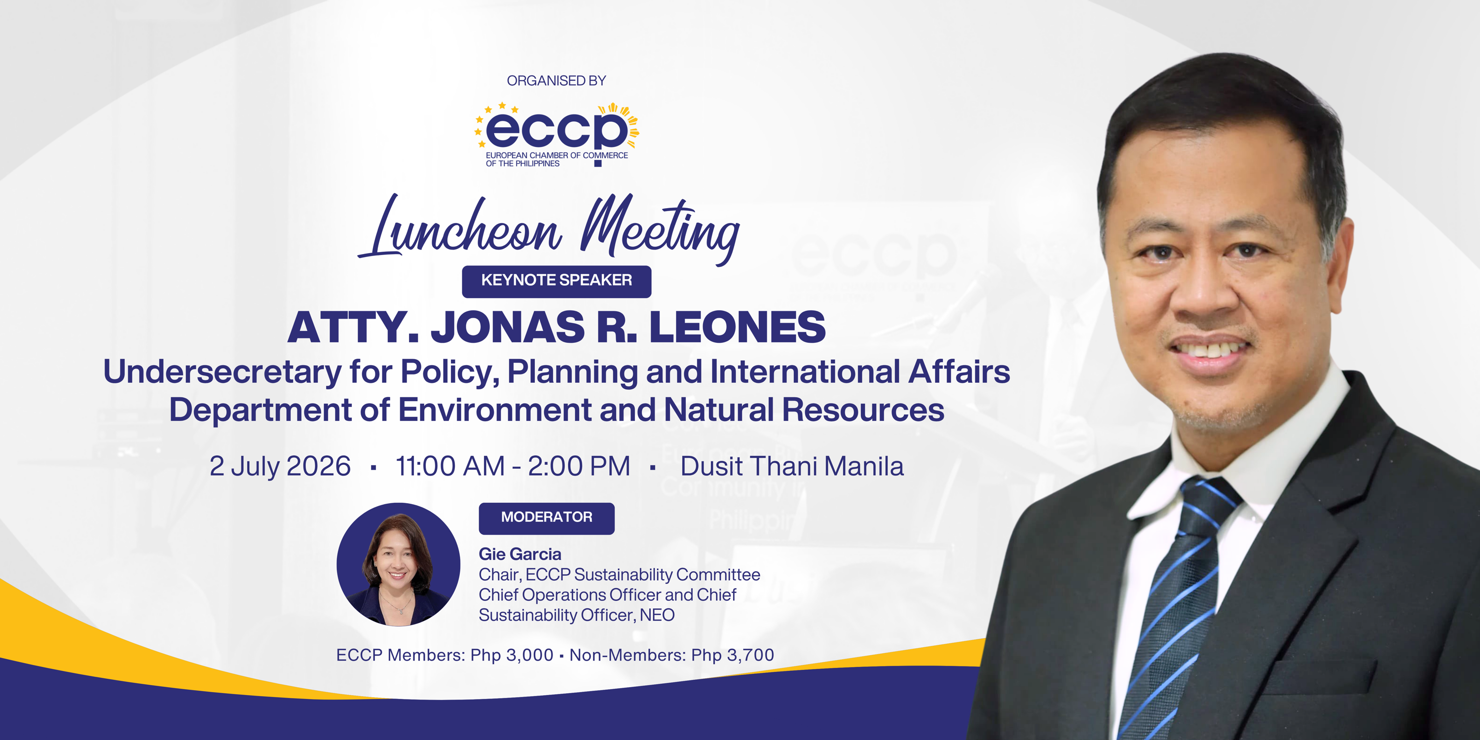 ECCP Luncheon Meeting with DENR