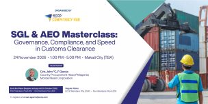 SGL & AEO Masterclass: Governance, Compliance, and Speed in Customs Clearance