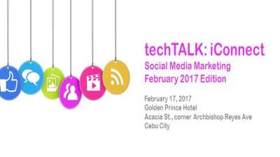 [New Venue] techTALK: iConnect, Social Media Marketing
