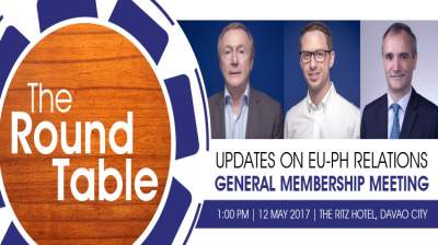 The RoundTable: Updates on EU-PH Relations General Membership Meeting