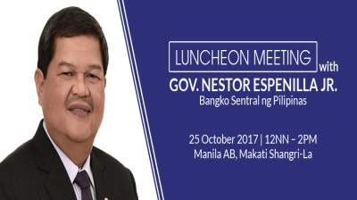 Luncheon Meeting with Governor Nestor Espenilla Jr.