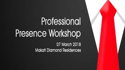 Professional Presence Workshop