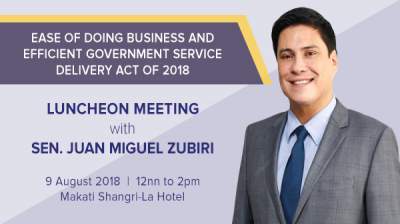 Luncheon Meeting on Ease of Doing Business Act