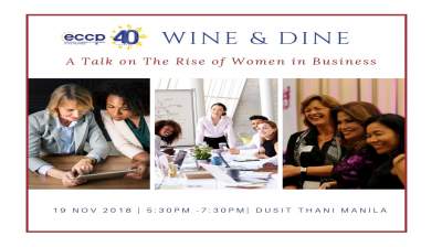 ECCP Wine & Dine: The Rise of Women in Business