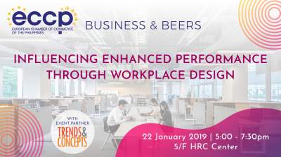ECCP Business and Beers: Influencing Enhanced Performance Through Workplace Design