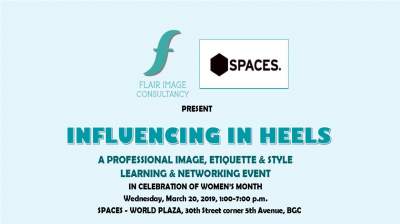 Influencing in Heels