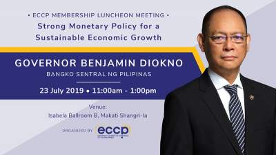 Membership Luncheon Meeting with BSP Gov. Benjamin Diokno