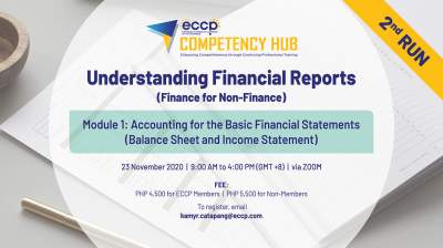 Accounting for the Basic Financial Statements Module (Balance Sheet & Income Statement)  - 2nd RUN