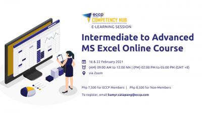 Intermediate to Advanced MS Excel Online Course