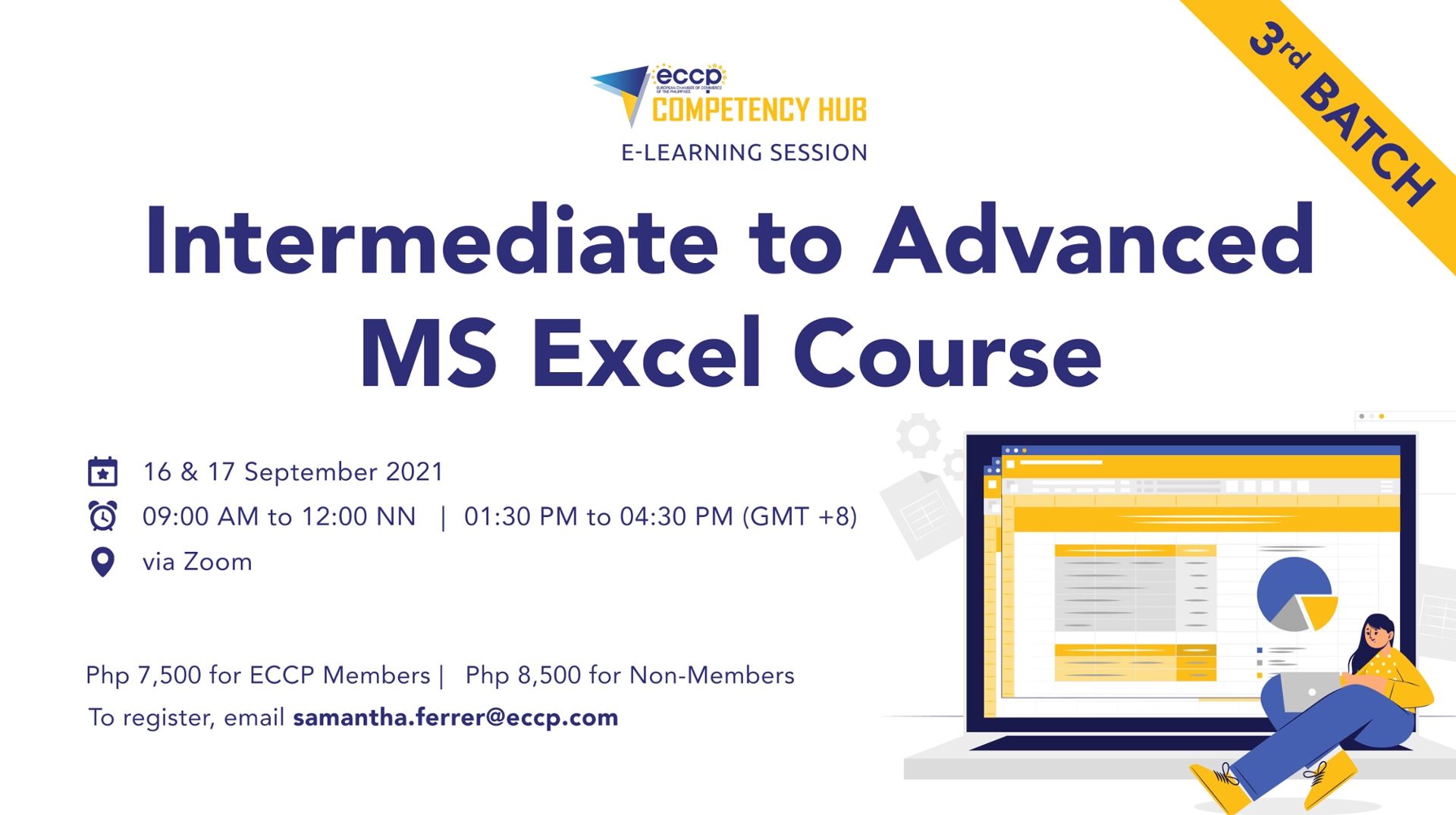 Intermediate to Advanced MS Excel Online Course (3rd Batch)