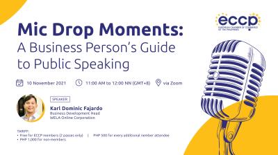 Mic Drop Moments: A Business Person's Guide to Public Speaking