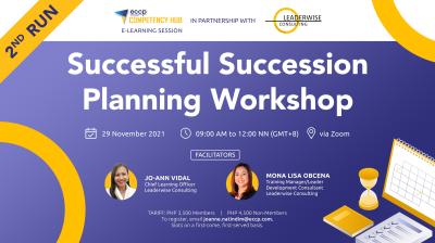 Successful Succession Planning Workshop (2nd Run)