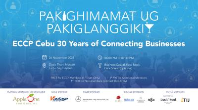 Pakighimamat ug Pakiglanggikit: ECCP Cebu 30 Years of Connecting Businesses