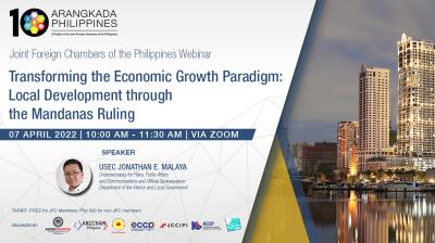 Transforming the Economic Growth Paradigm: Local Development through the Mandanas Ruling