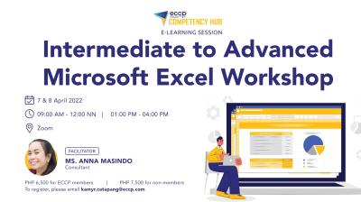 Intermediate to Advanced MS Excel Workshop