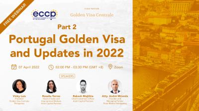 Part 2: Portugal Golden Visa and Updates in 2022