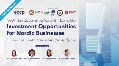 NOW (New Opportunities Waiting) in Davao City: Investment Opportunities for Nordic Businesses