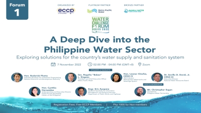 2022 WCF 1: A Deep Dive into the Philippine Water Sector: Exploring Solutions for the Country’s Water Supply and Sanitation System