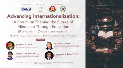 Advancing Internationalization: A Forum on Shaping the Future of Mindanao Through Education
