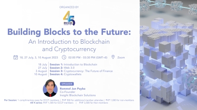 Building Blocks to the Future: An Introduction to Blockchain and Cryptocurrency - Session 1