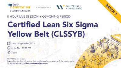 Certified Lean Six Sigma Yellow Belt Batch 3