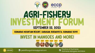 Agri-Fishery Investment Forum of Province of Guimaras