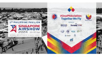 Philippine Aviation Pavilion at the Singapore Airshow