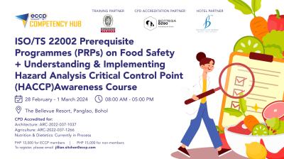 PRP+HACCP Awareness Course