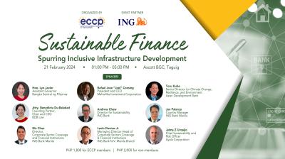 Sustainable Finance: Spurring Inclusive Infrastructure Development