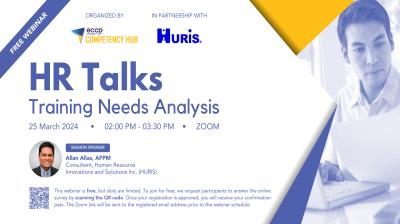 HR Talks: Training Needs Analysis