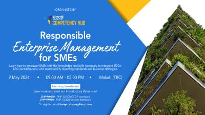 Responsible Enterprise Management Training for SMEs