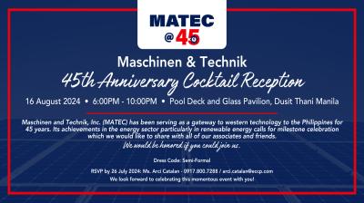Maschinen & Technik 45th Anniversary Cocktail Reception