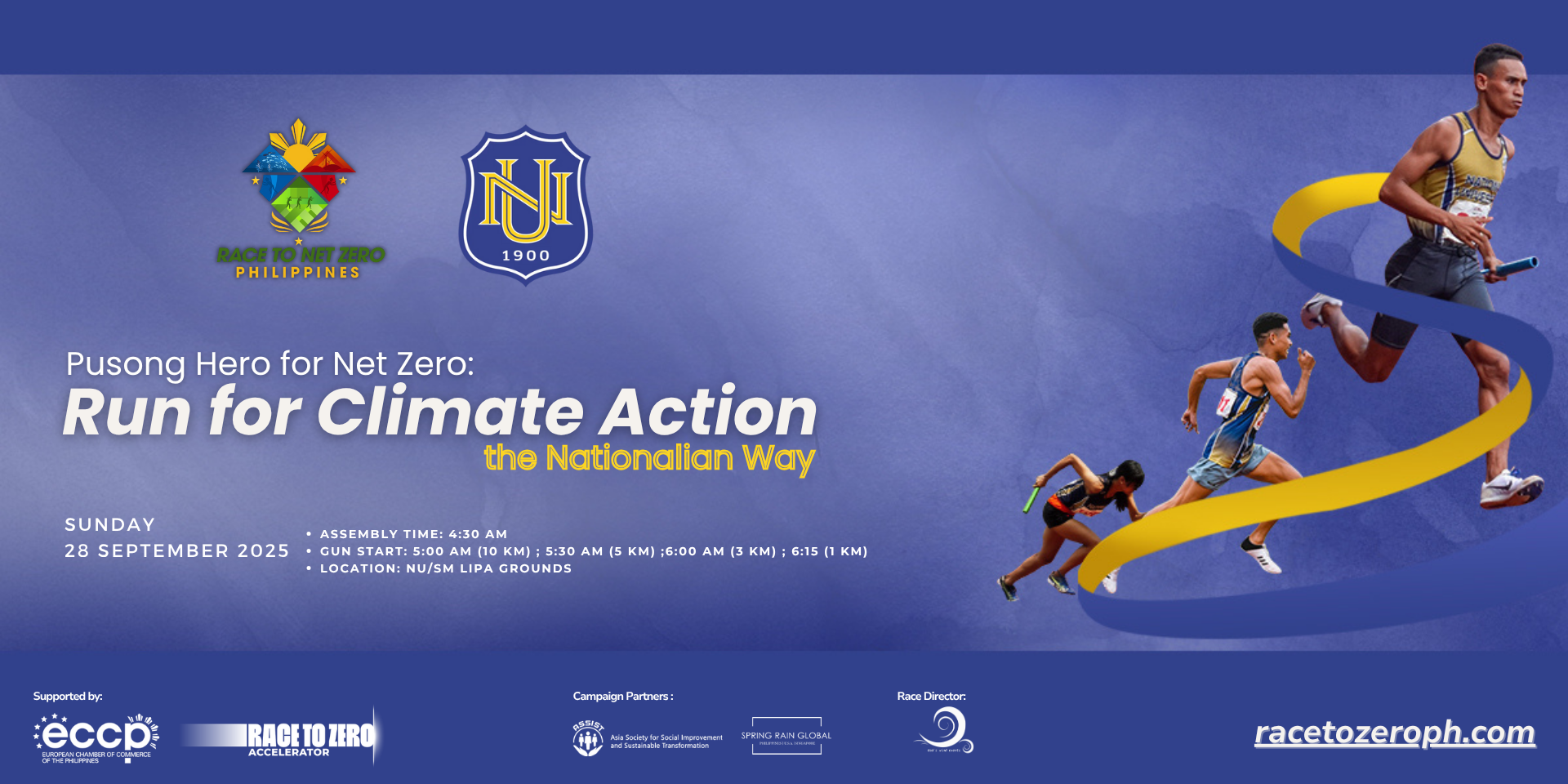 Pusong Hero for Net Zero: Run for Climate Action!