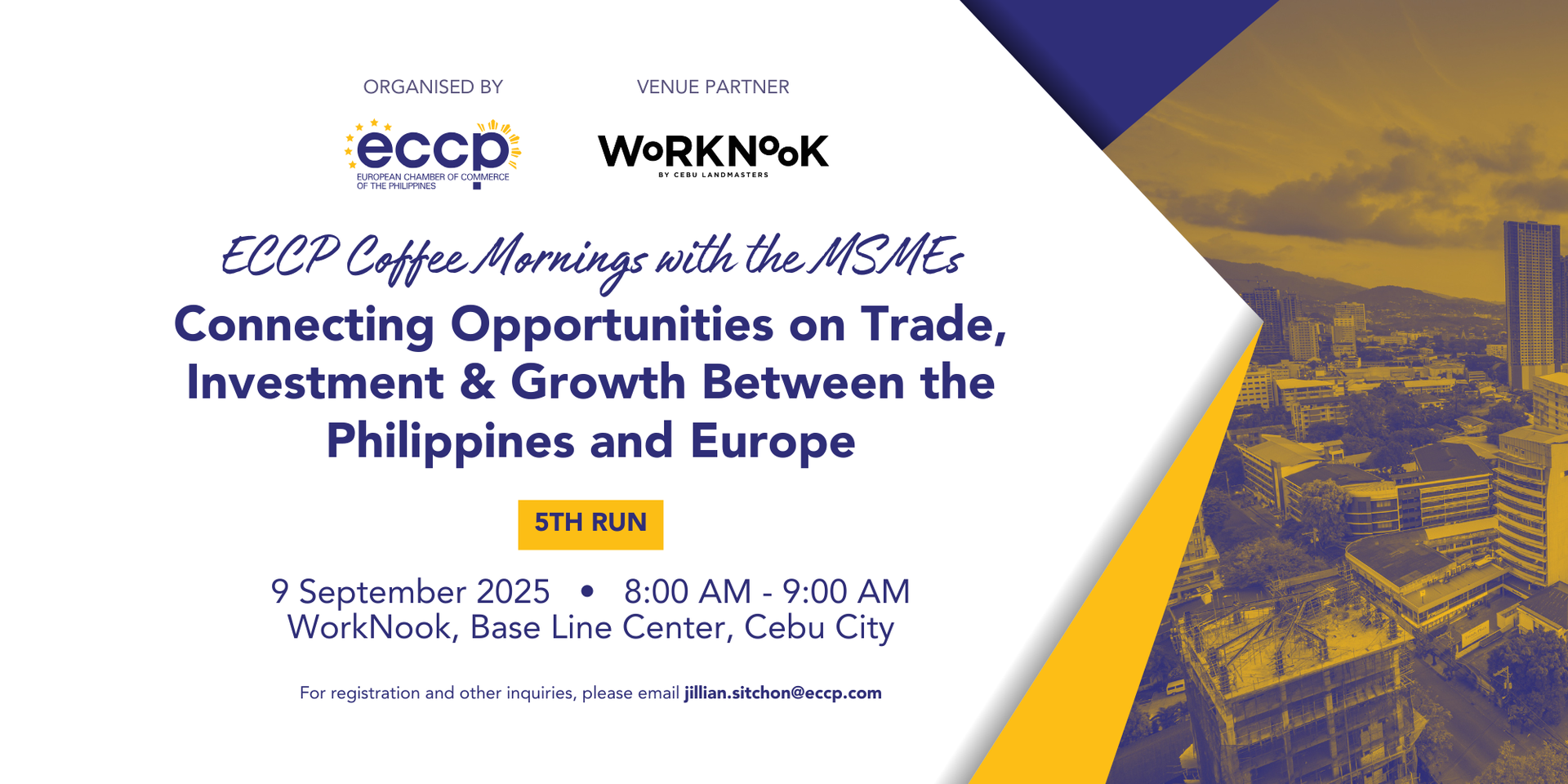 ECCP Coffee Mornings with the MSMEs (5th Run)