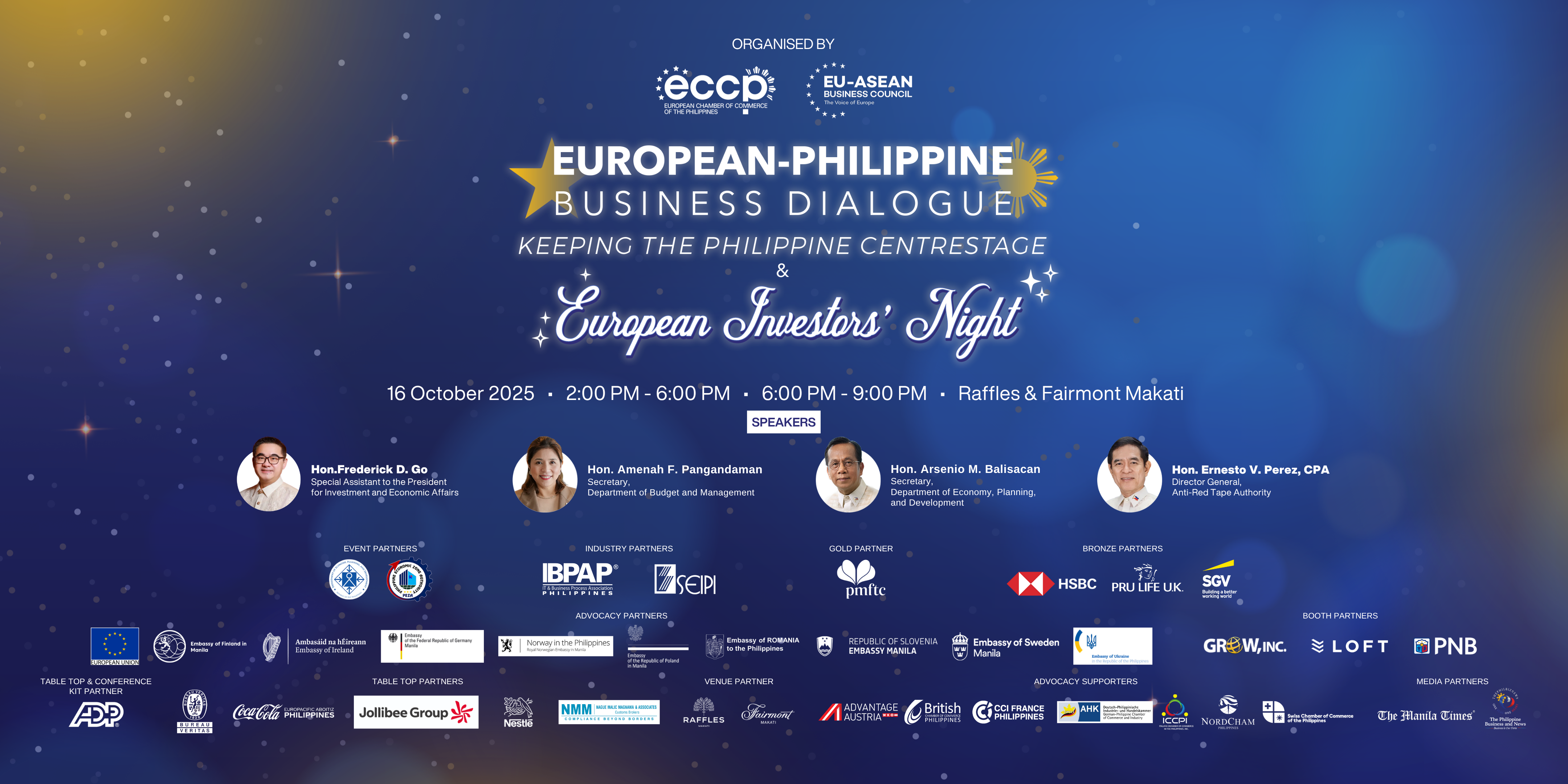 2025 European-Philippine Business Dialogue and European Investors’ Night