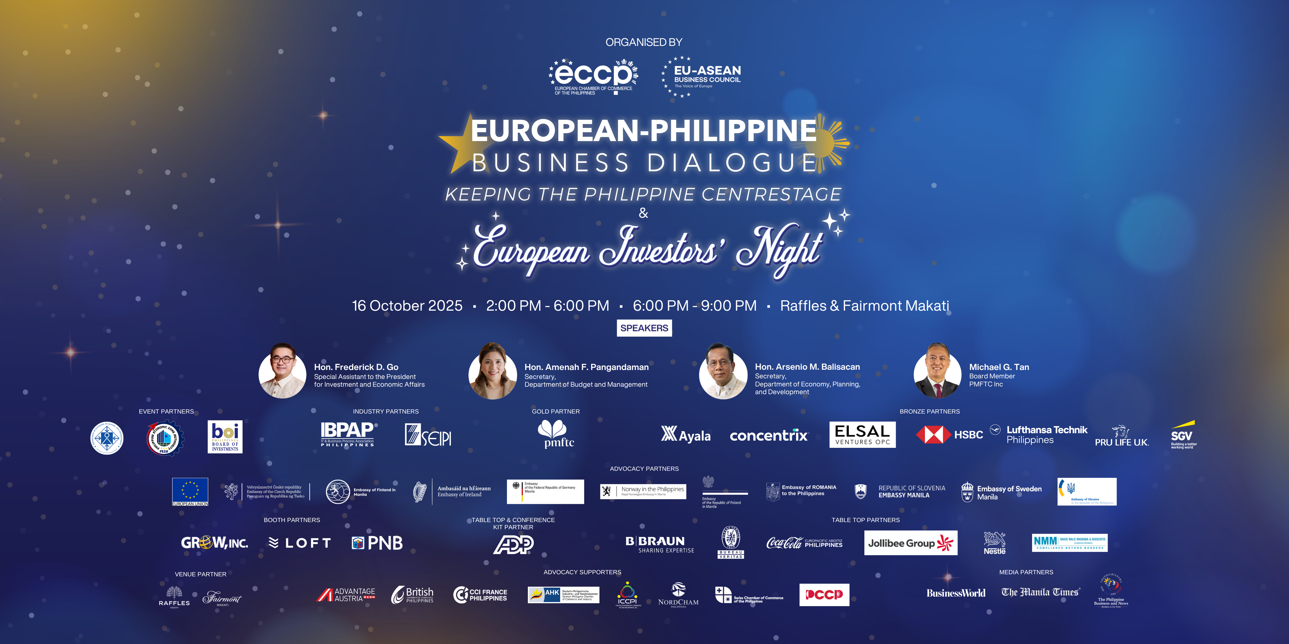 2025 European-Philippine Business Dialogue and European Investors’ Night