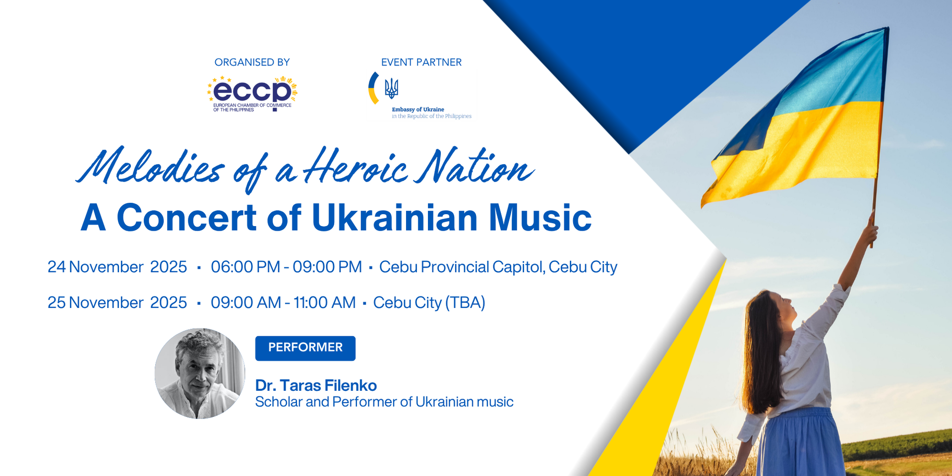 Melodies of a Heroic Nation: A Concert of Ukrainian Music