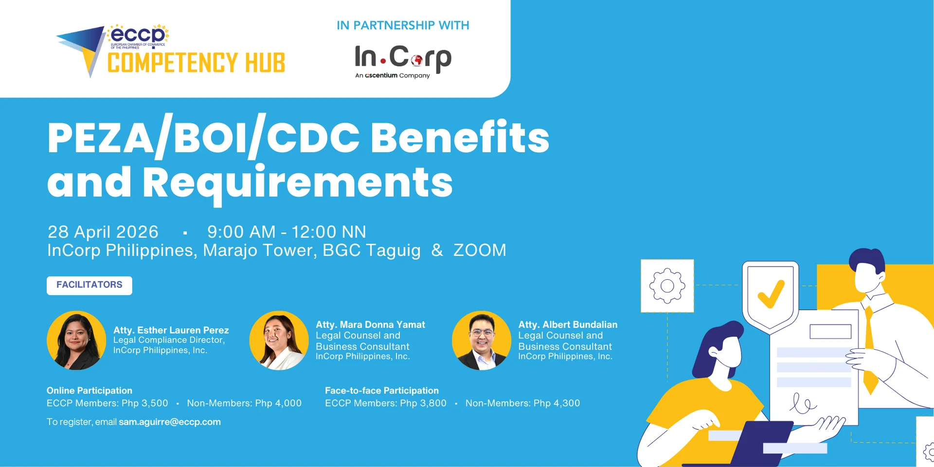 PEZA/BOI/CDC Benefits and Requirements