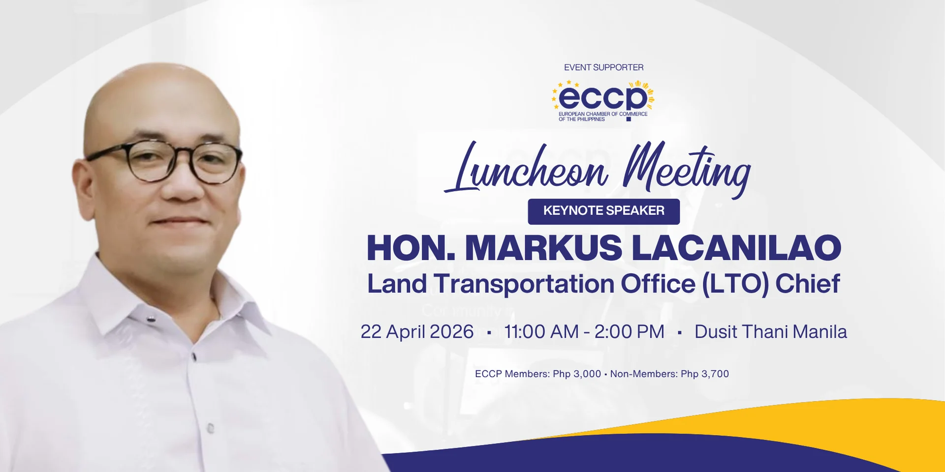 ECCP Luncheon Meeting with LTO