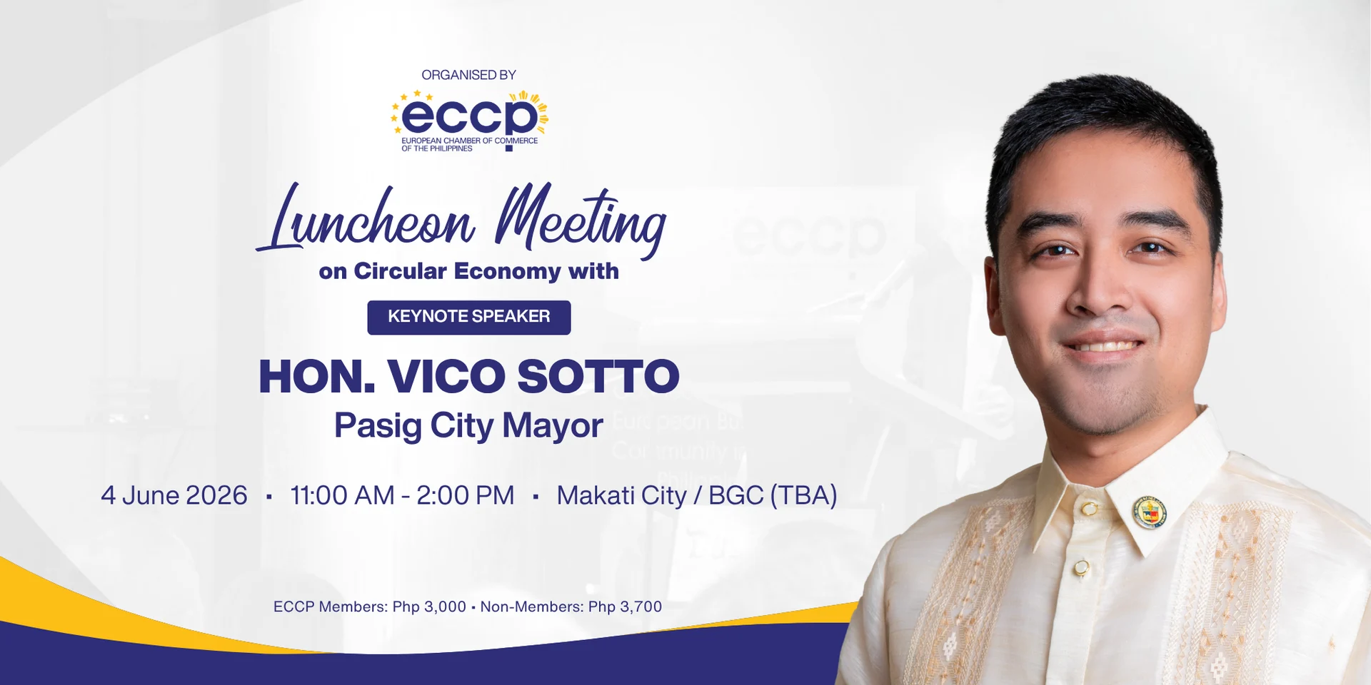 ECCP Luncheon Meeting with Mayor Vico