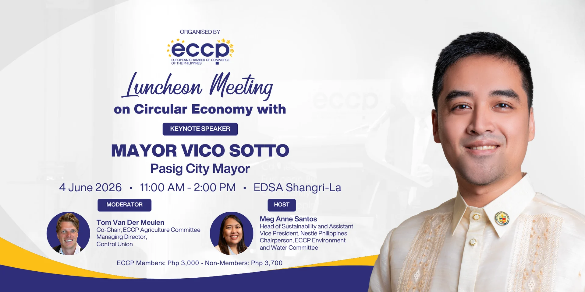 ECCP Luncheon Meeting with Mayor Vico