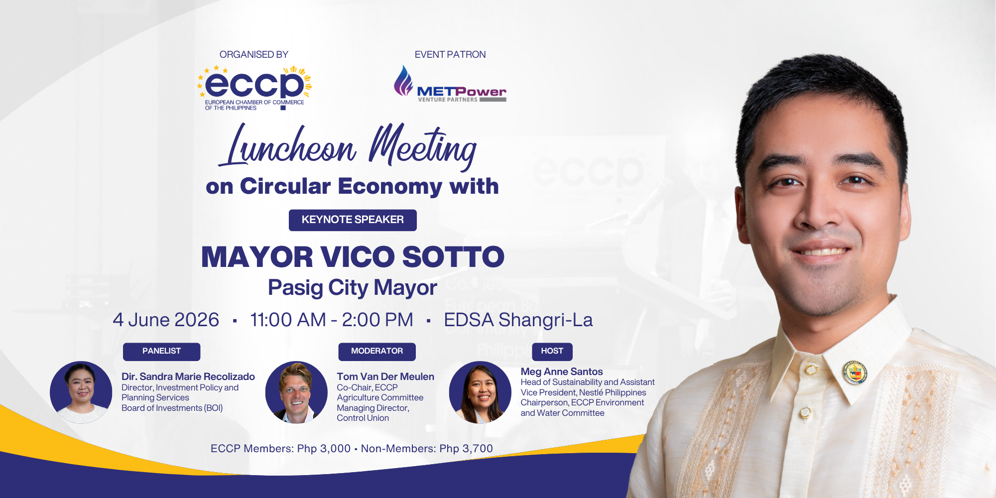 ECCP Luncheon Meeting with Mayor Vico