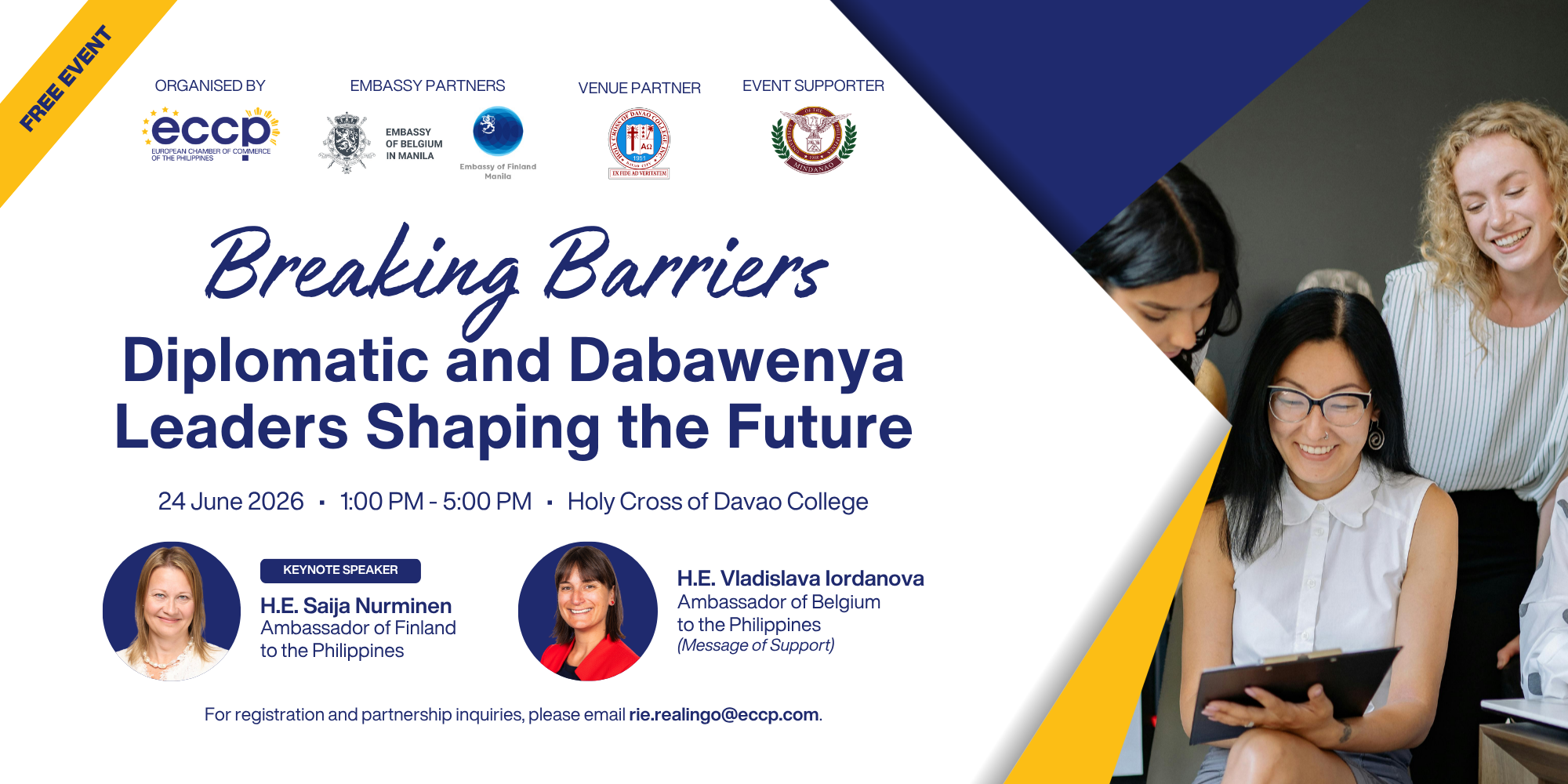 Breaking Barriers: Diplomatic and Dabawenya Leaders Shaping the Future