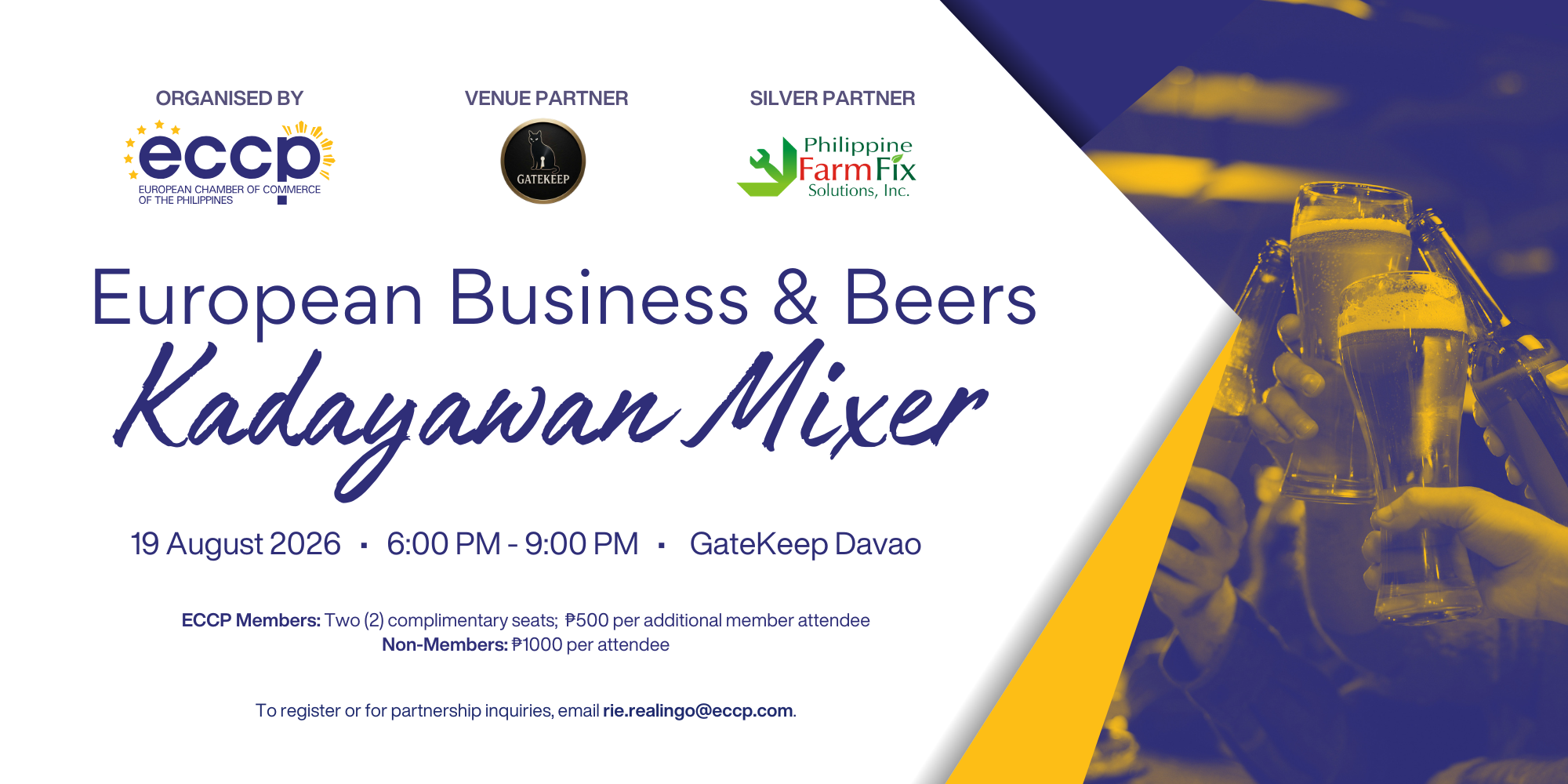 European Business and Beers: Kadayawan Mixer