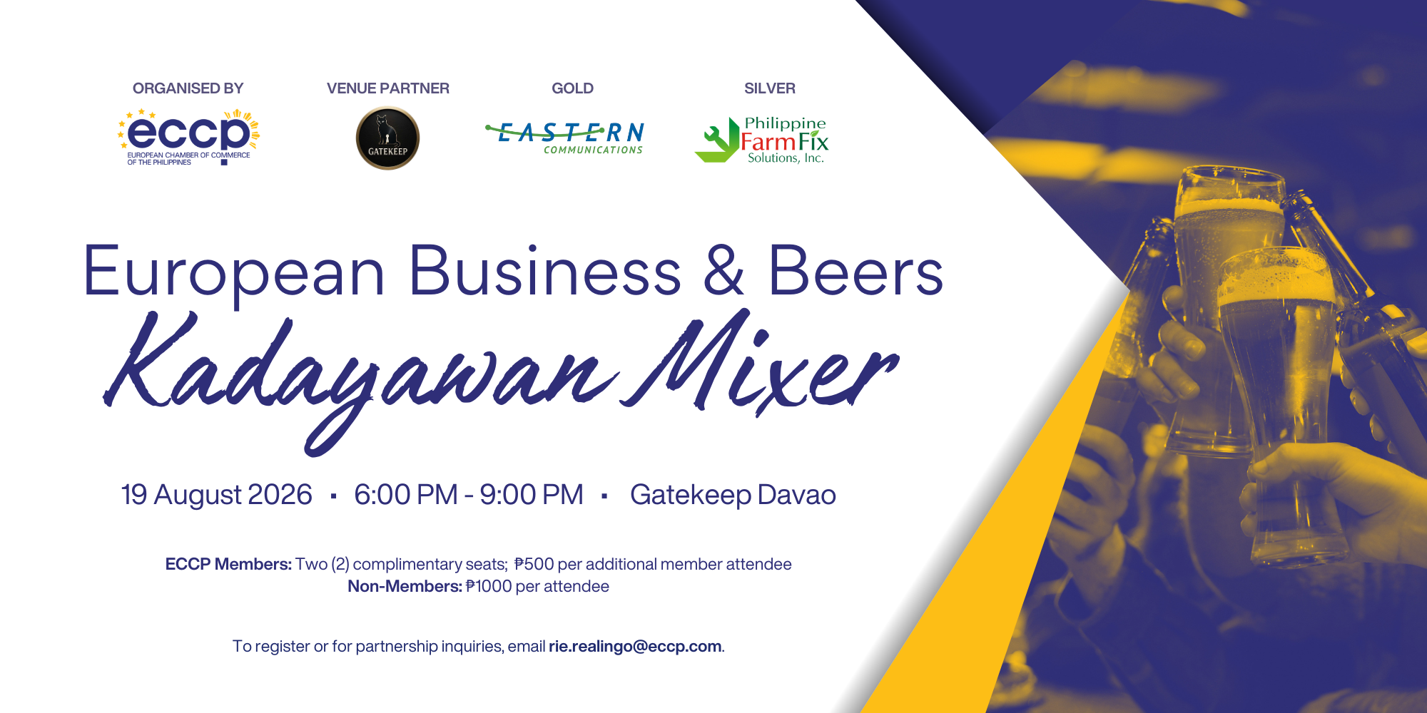 European Business and Beers: Kadayawan Mixer