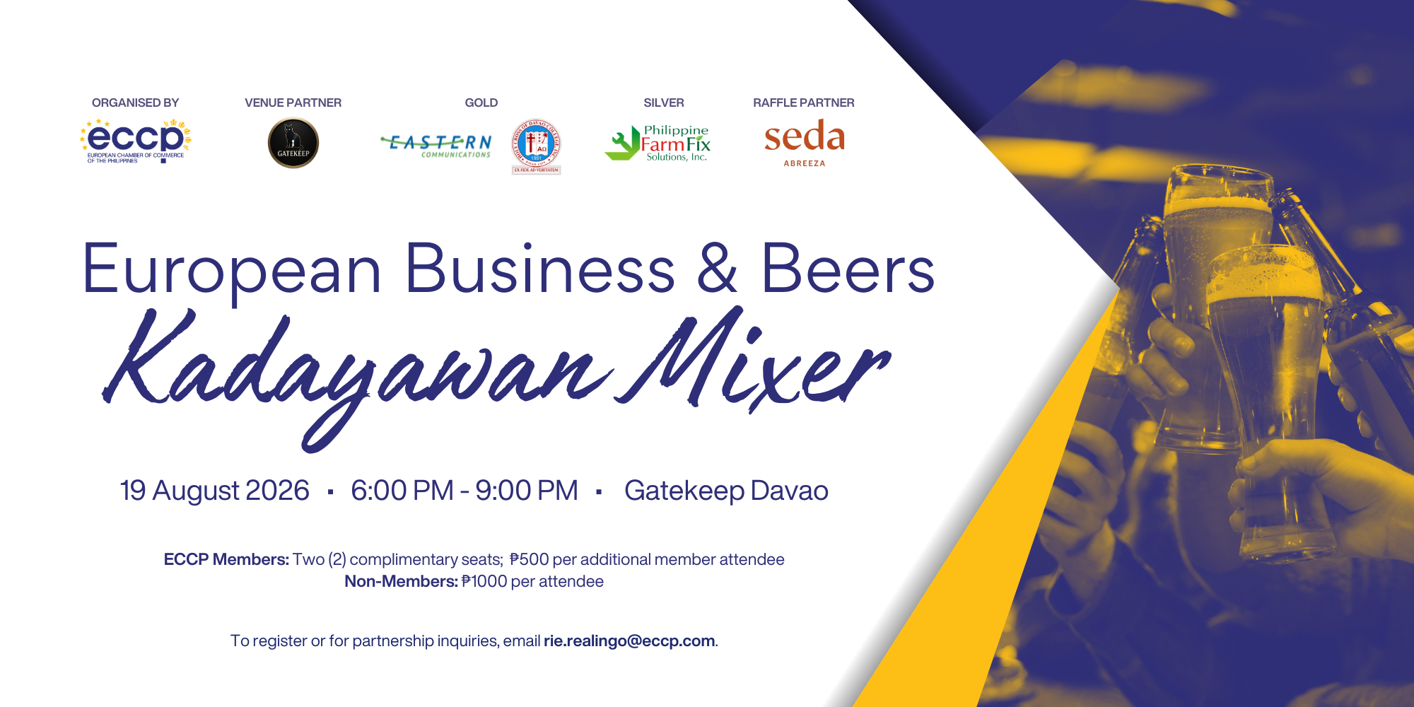 European Business and Beers: Kadayawan Mixer