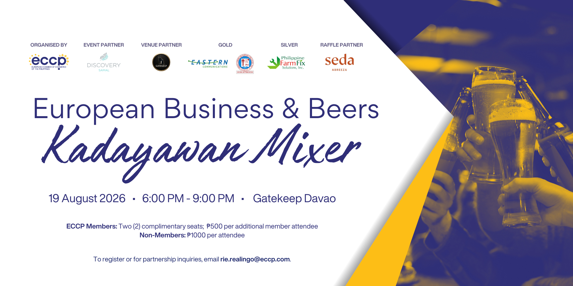 European Business and Beers: Kadayawan Mixer