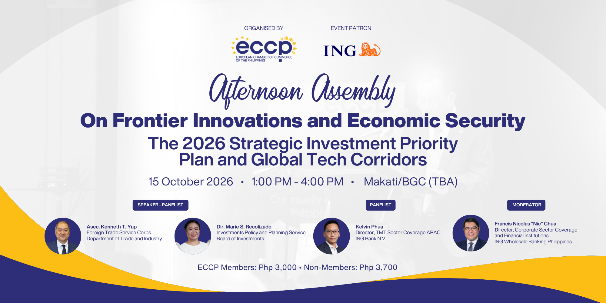 Afternoon Assembly on Frontier Innovations and Economic Security